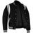 Double Strip Jacket Black White