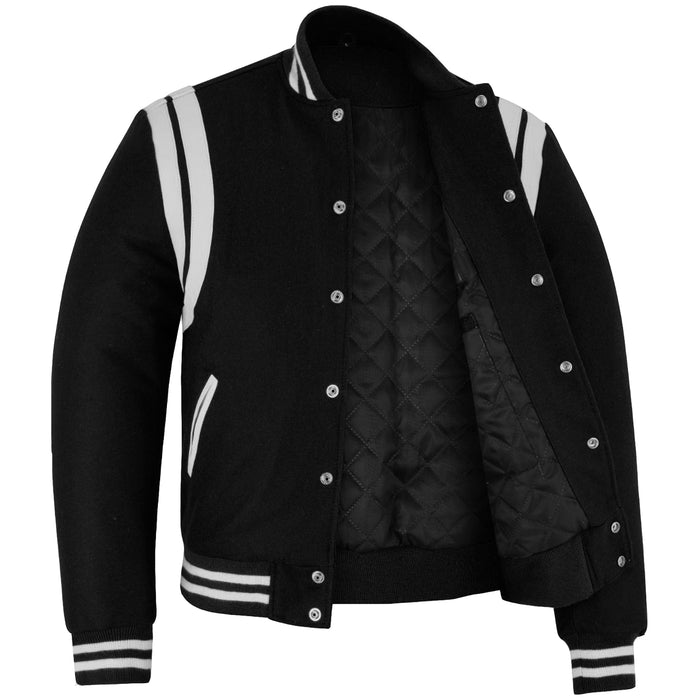 Double Strip Jacket Black/White