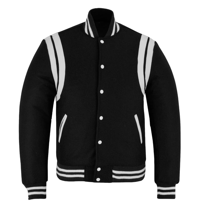 Double Strip Jacket Black/White