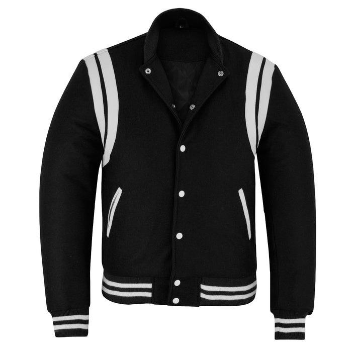 Double Strip Jacket Black/White