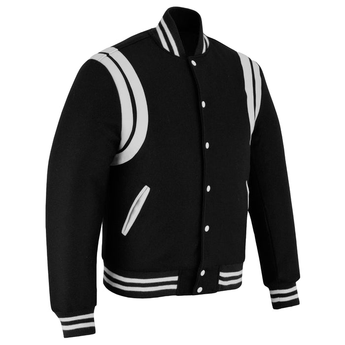 Double Strip Jacket Black/White