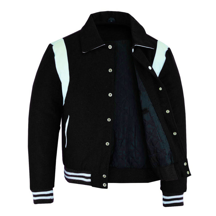 Single Strip Jacket Black/White