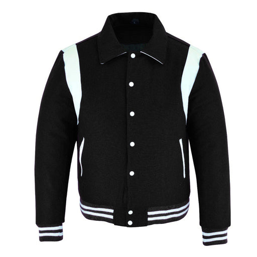 Single Strip Jacket Black/White