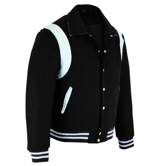 Single Strip Jacket Black/White