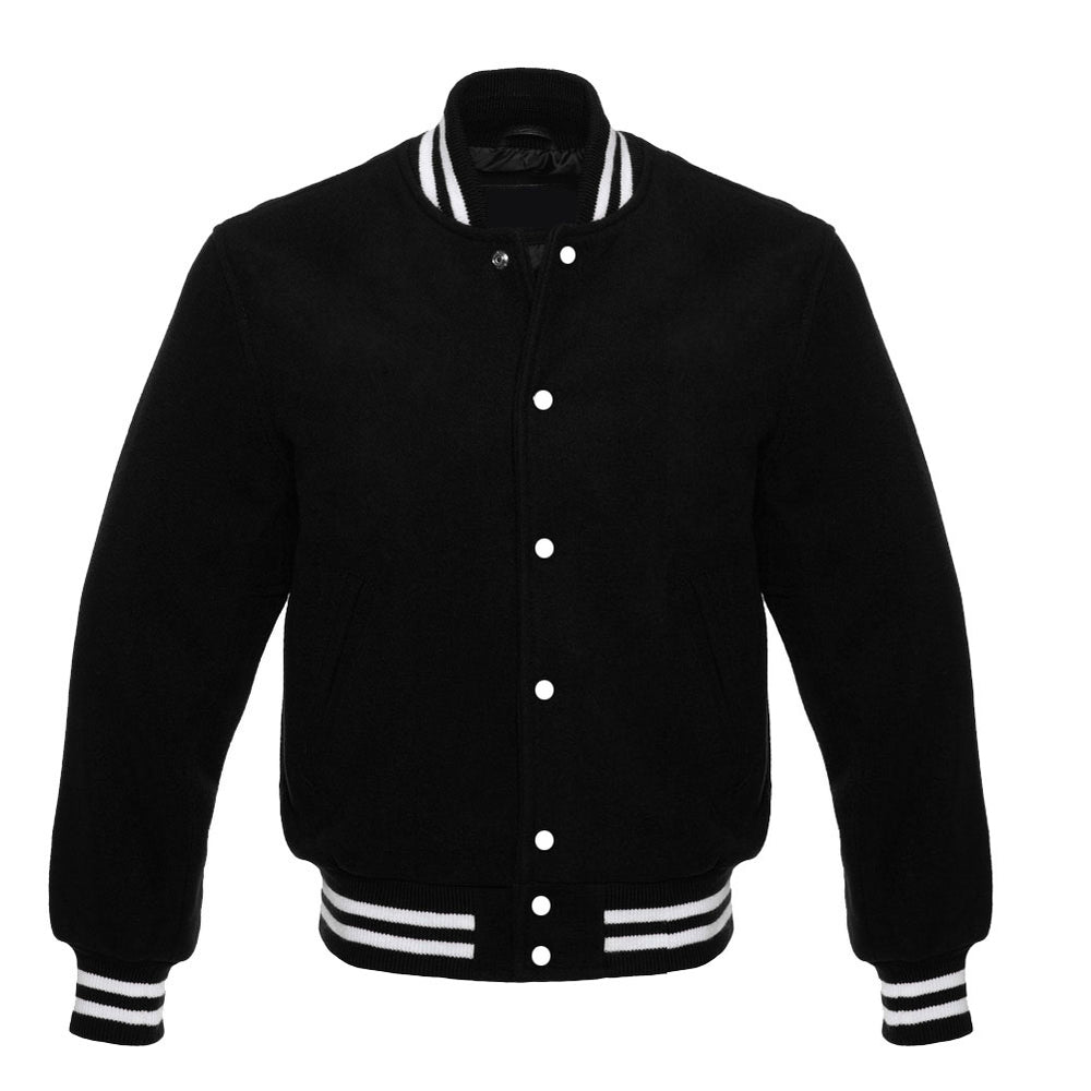 Buy Black and White Wool Jackets for men and woman- Solo Fashion Wear