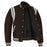 Double Strip Jacket Brown/White