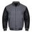 Classic Varsity Bomber jacket Grey Wool With Black Sleeves Jacket