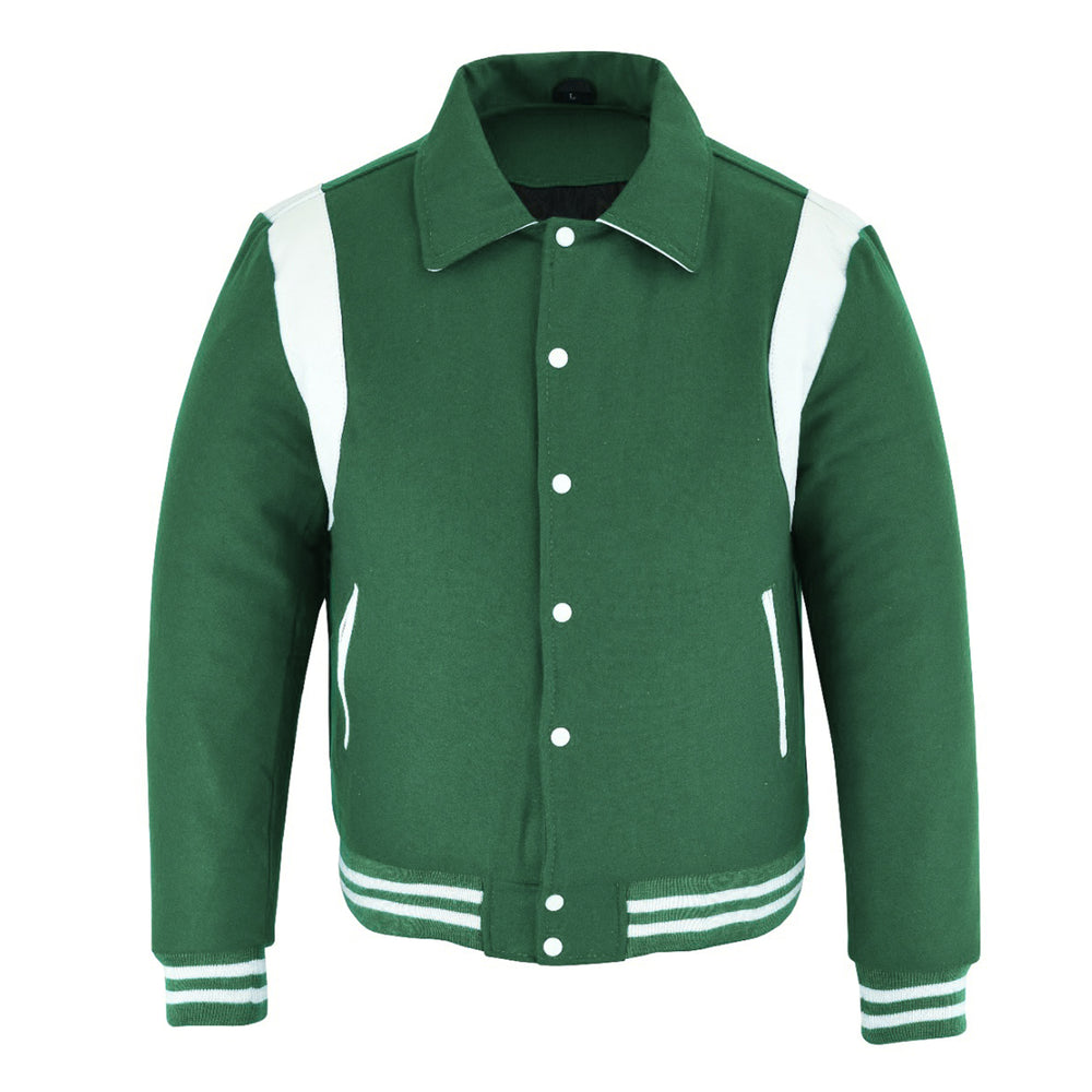 Single Strip Jacket Green/White