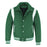 Single Strip Jacket Green/White