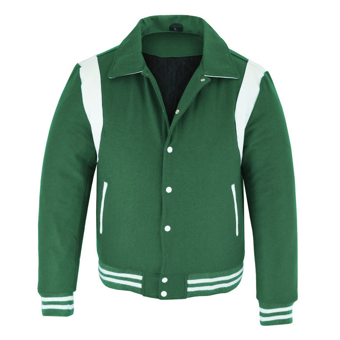 Single Strip Jacket Green/White