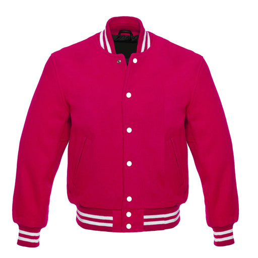 Buy PInk and White Wool Jackets for men and woman- Solo Fashion Wear