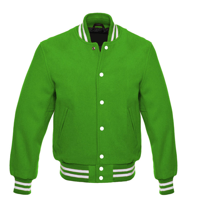 Buy Green and White Wool Jackets for men and woman- Solo Fashion Wear