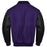 Classic Varsity Bomber jacket Purple Wool With Black Sleeves Jacket