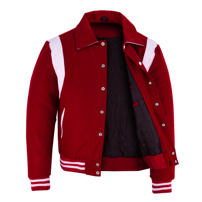 Single Strip Jacket Red/White