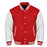 Classic Varsity Bomber jacket Red Wool With White Sleeves Jacket