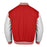 Classic Varsity Bomber jacket Red Wool With White Sleeves Jacket