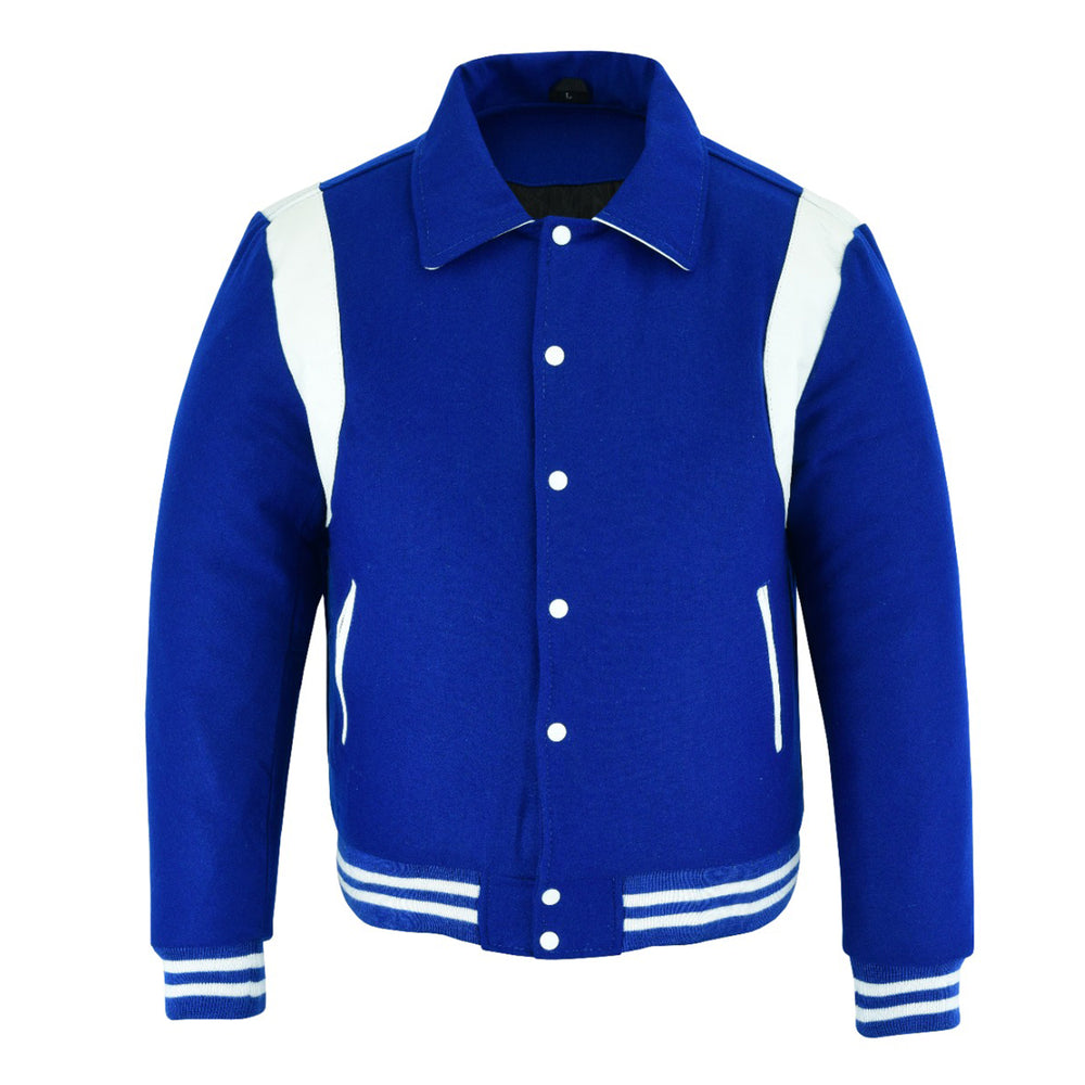 Single Strip Jacket Royal/White