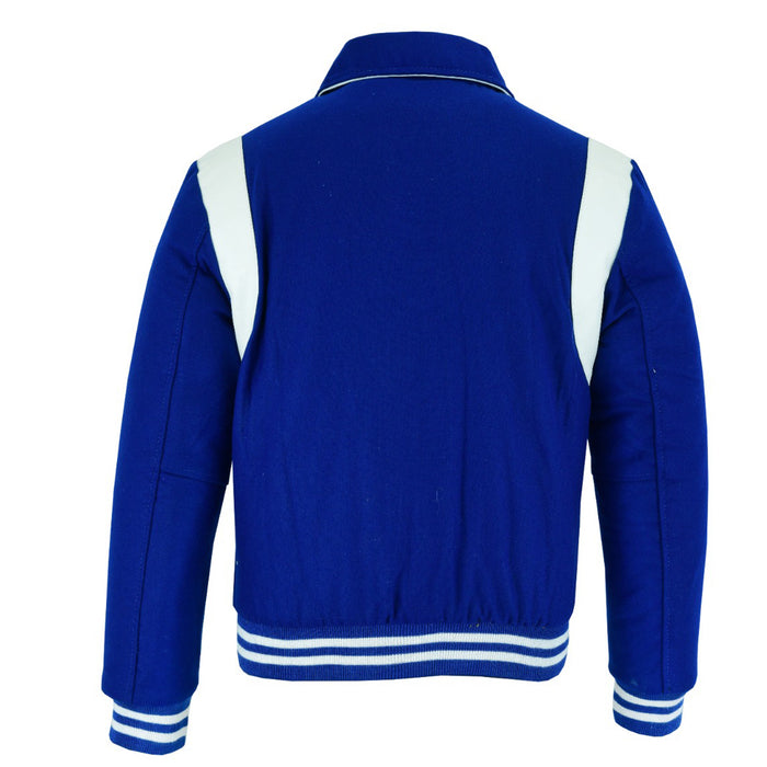 Single Strip Jacket Royal/White