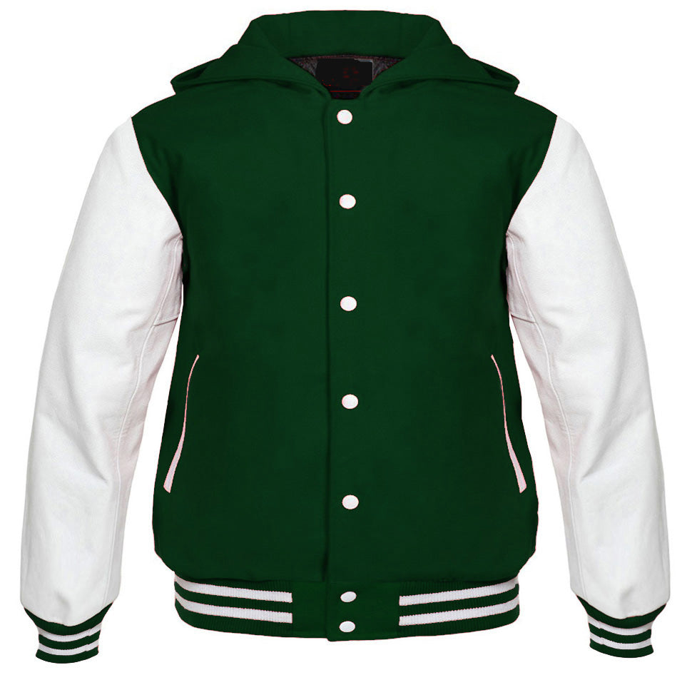 Hooded varsity Jackets